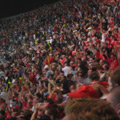 liverpool fans after first goal